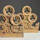 Neogothic terracotta ornaments