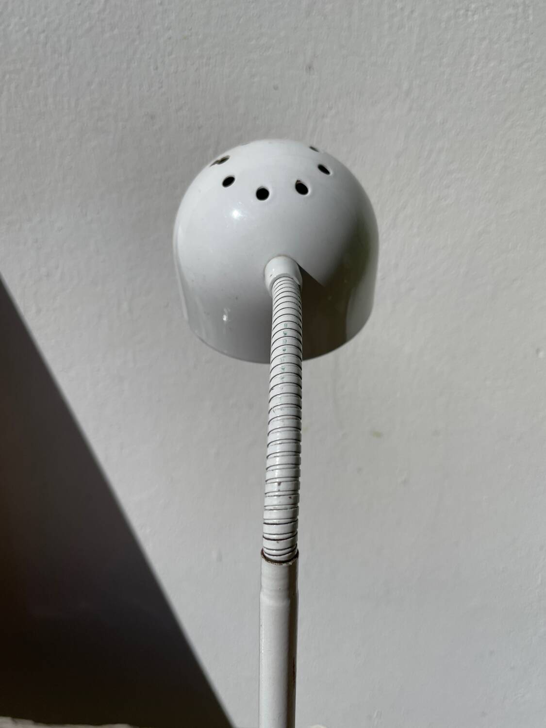 White metal lamp by Brama Italy