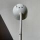 White metal lamp by Brama Italy