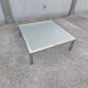 Table basse métal poli vintage 1950/1970