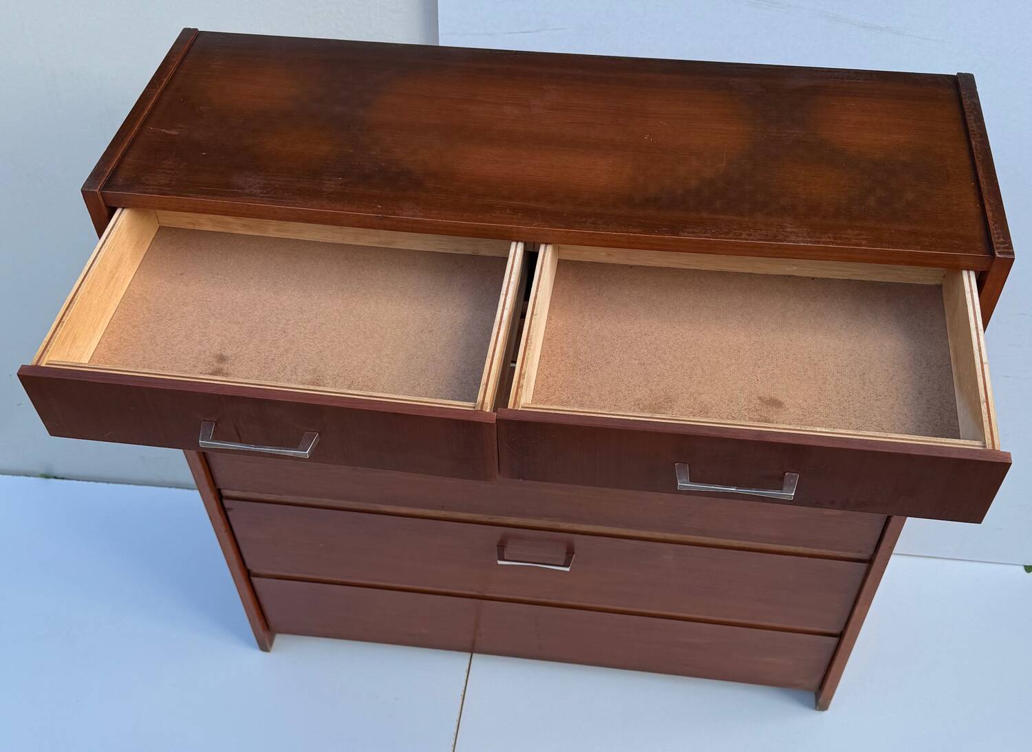 Vintage shoe cabinet