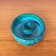 Mid-Century Modern Rimini Blu Pottery Candleholder by Aldo Londi for Bitossi, Italy, 1960s