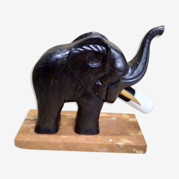 Lampe éléphant 1940