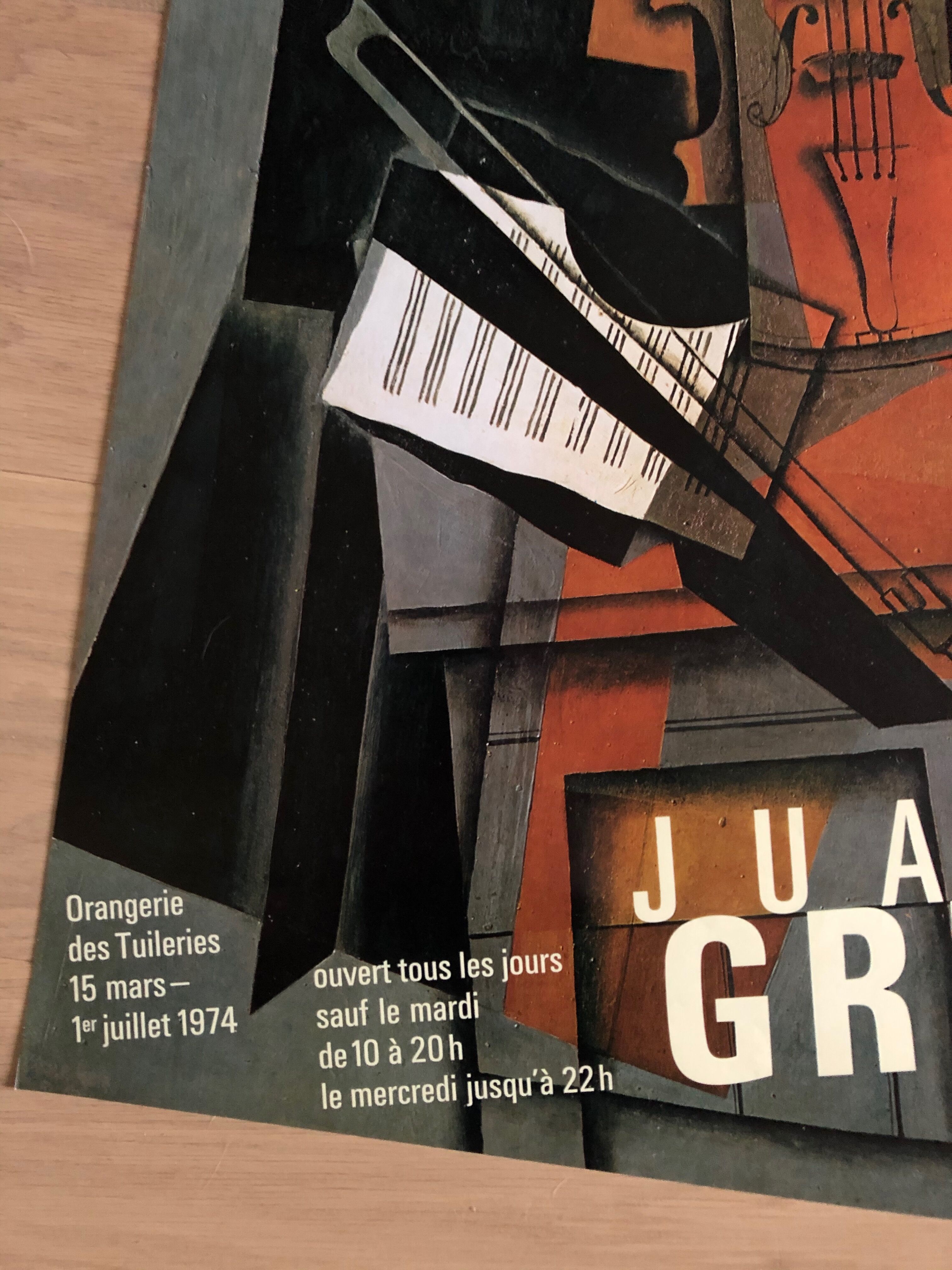 Original poster Juan Gris - 1974
