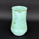Turquoise green glazed stoneware pitcher – signed, France, 1970