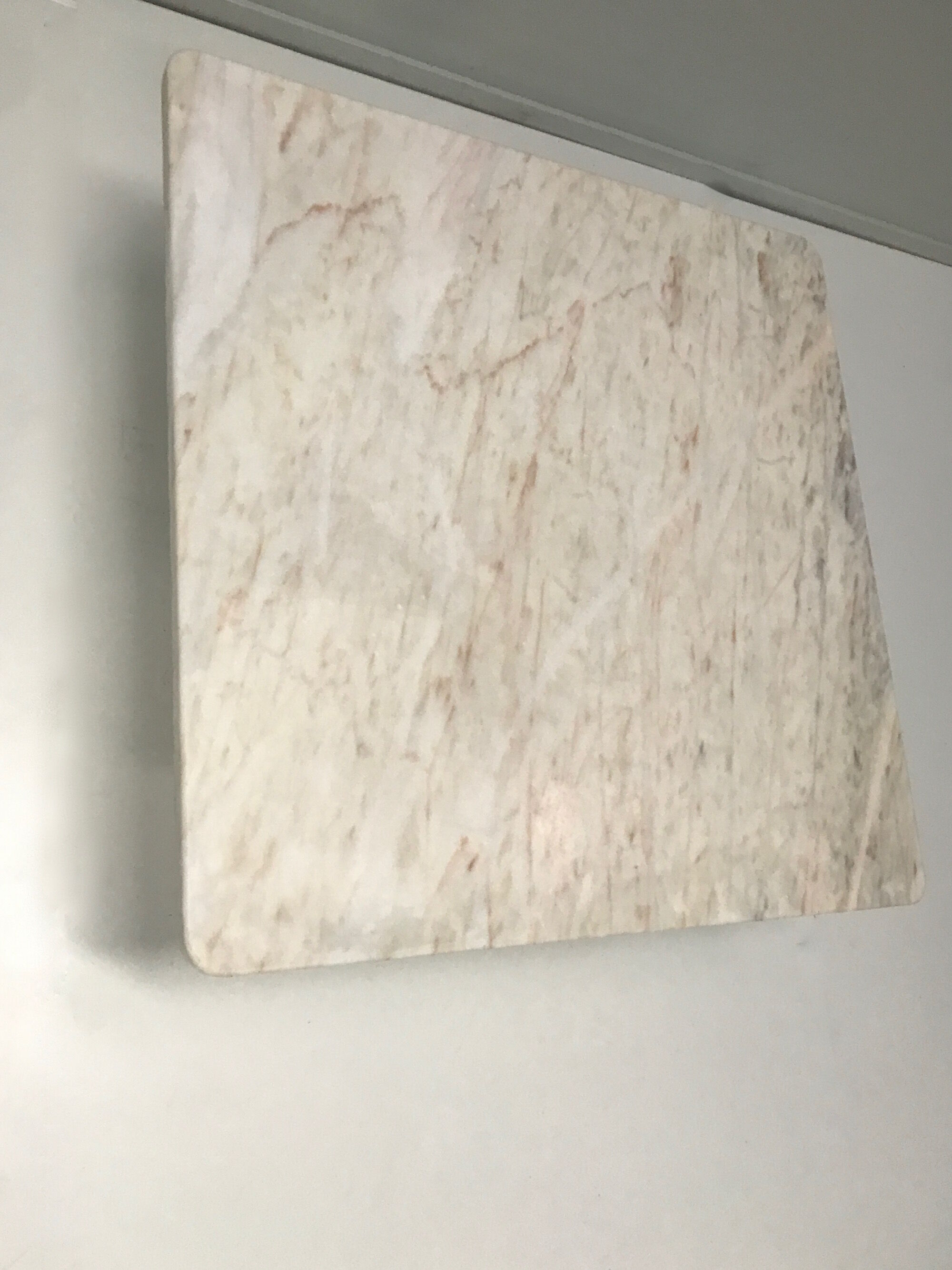 White marble coffee table 1970