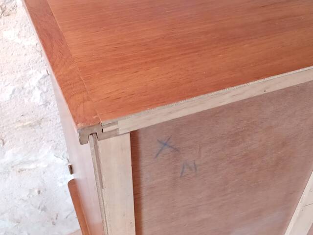 Vintage 1960s sideboard or chest of drawers