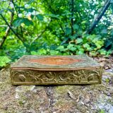 Large brass box from the Art Nouveau period.