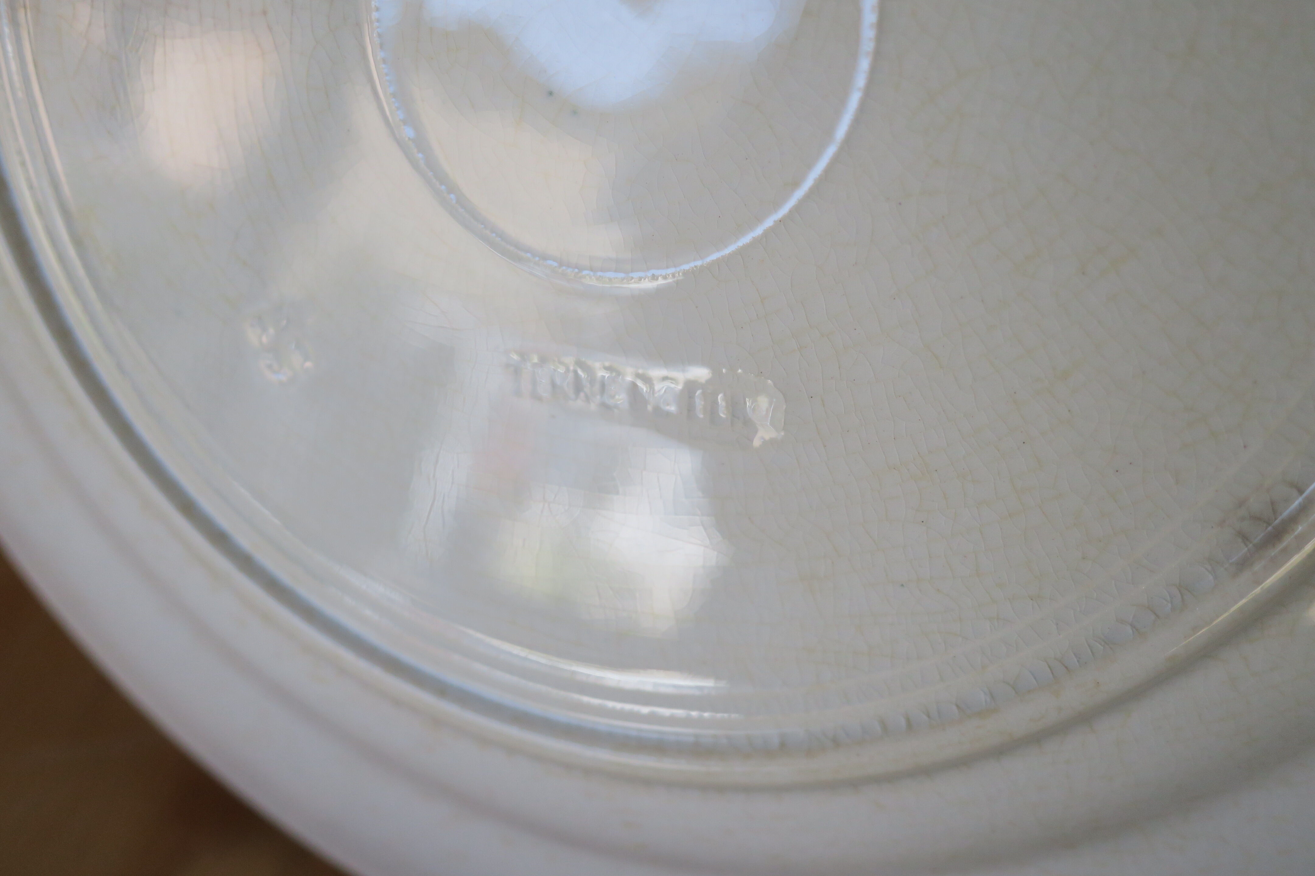 6 flat plates terre de fer