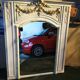 Grand miroir ancien de style Louis XVI – Trumeau décor sculpté