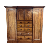 Victorian mahogany dressing room XIXth - removable