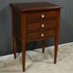 Mahogany chest of drawers, Louis XVI period – Late 18th century