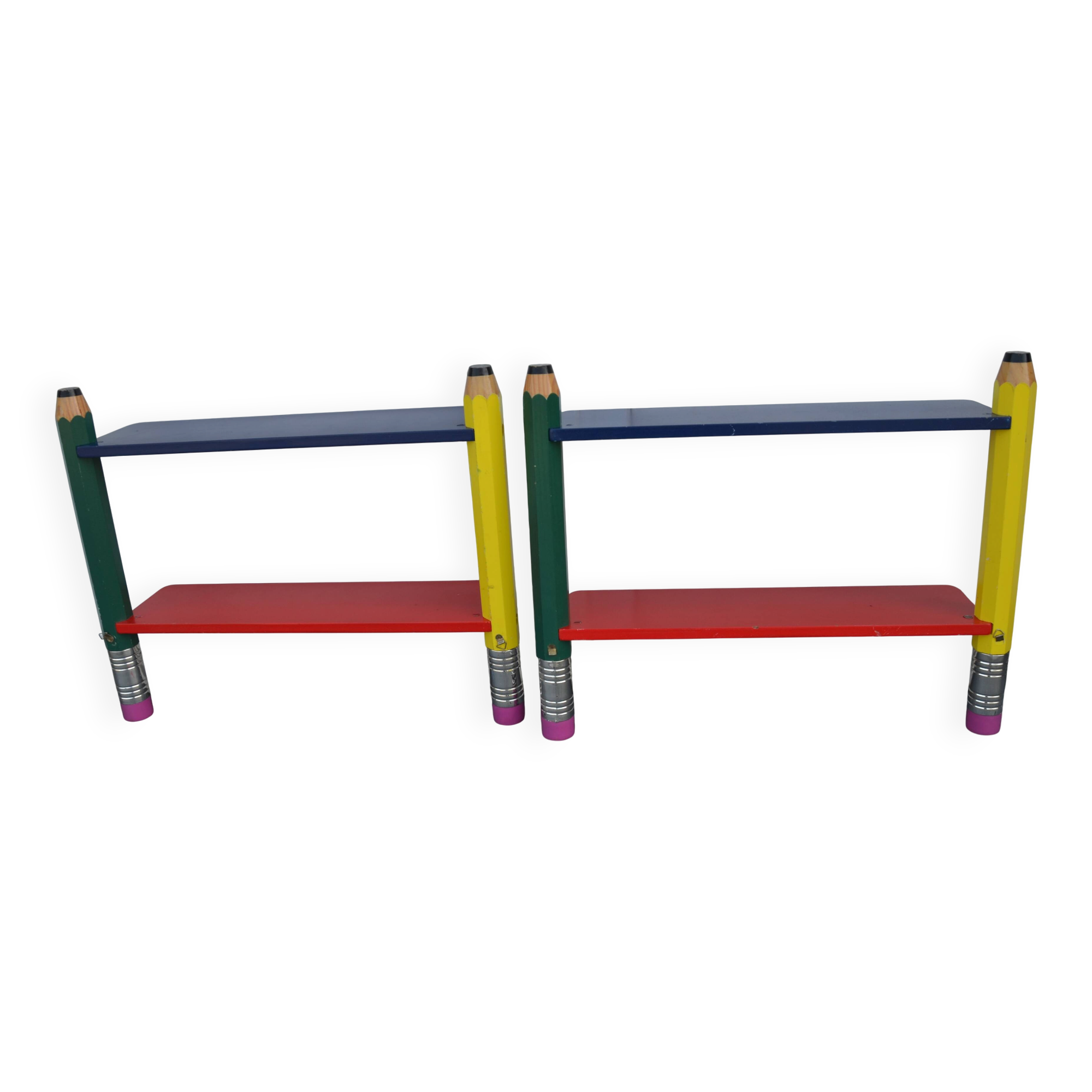 2 pencil shelves Pierre Sala