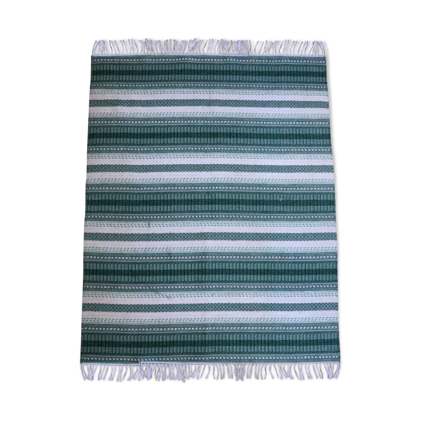 Matta No.14, woven plastic, 200 x 145 cm
