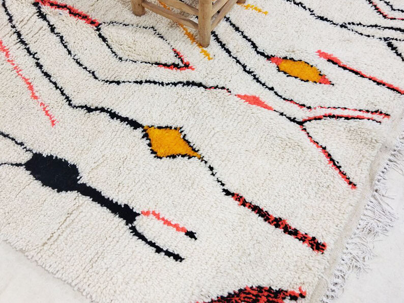 Moroccan carpet 247x157cm