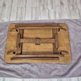 Smart 1960s Folding Coffee Table – Polish Mid-Century Modern – Restored Wal