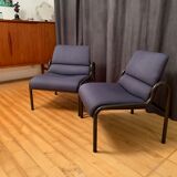 G30 set, sofa, 2 armchairs and coffee table designed by Martin Stoll, Germany, 1980s.