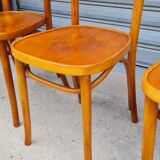 Set of 4 Baumann bistro chairs