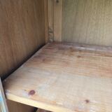 Vintage glazed Parisian wardrobe