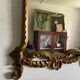 Miroir bois sculpté style régence