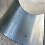 Table basse inox années 70