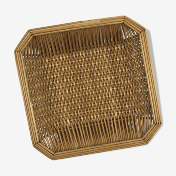 Vintage wicker basket