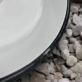 Enameled sheet metal lamps