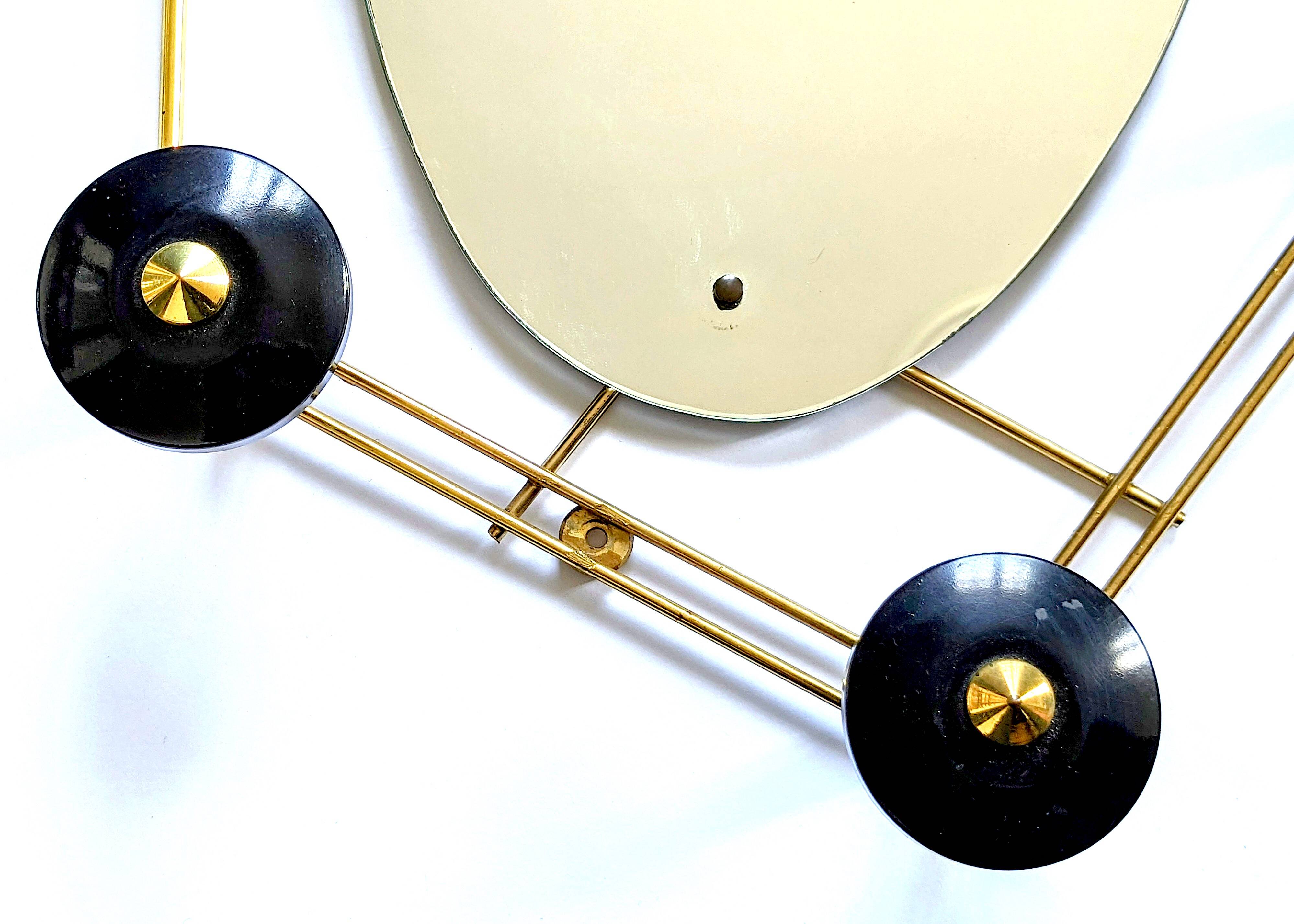 Vintage design wall coat rack from the 50s