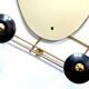 Vintage design wall coat rack from the 50s