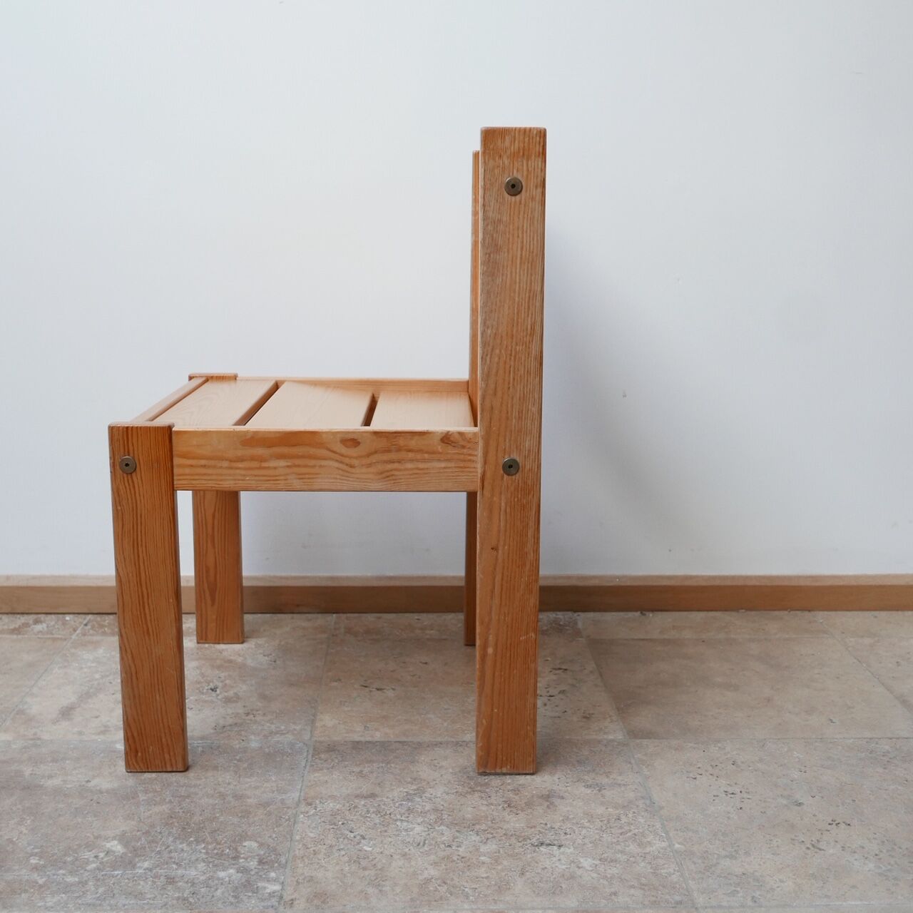 Pine swedish set of dining chairs