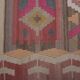 Vintage Turkish hallway rug 77x642 cm