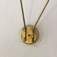 Double hinged wall light design years 50