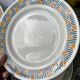 6 flat plates Dolly Faïencerie Nouvelle