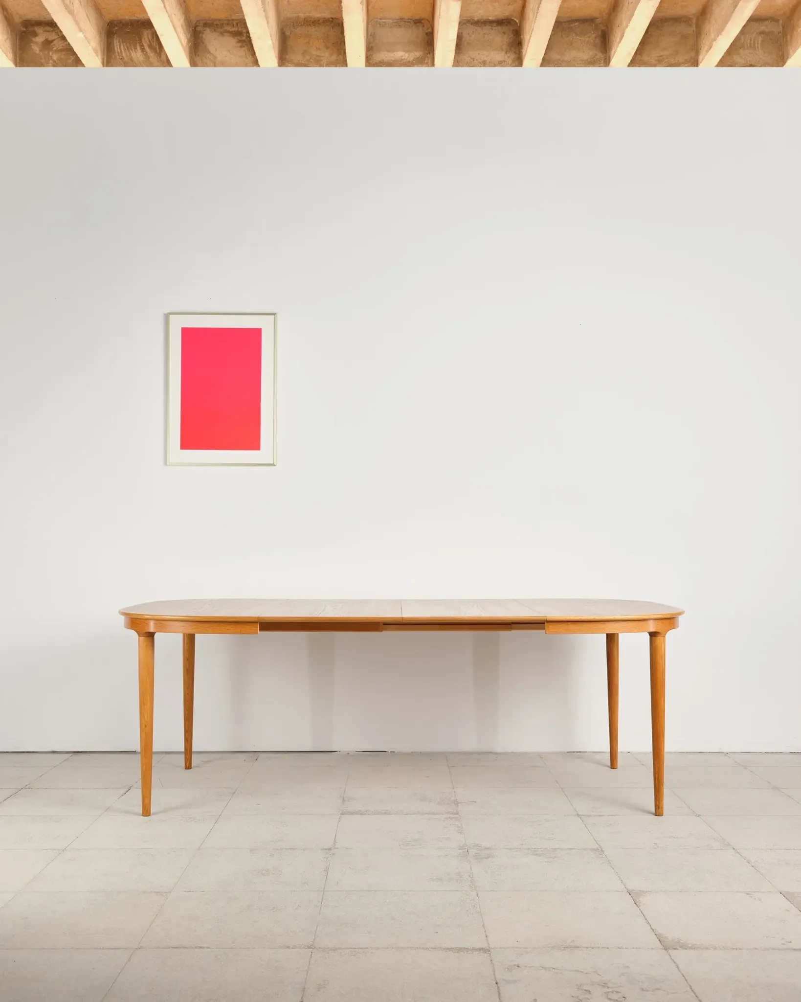 Table extensible en chêne par Skovmand & Andersen, Danemark, années 60