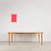 Table extensible en chêne par Skovmand & Andersen, Danemark, années 60