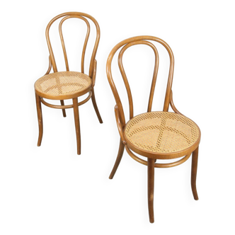 Vintage No. 18 Dining Chairs attributed to Michael Thonet, Set of 2