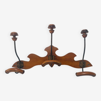 Bistro wall-mounted coat rack