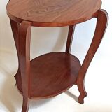 Art Deco oval pedestal table Width 80 cm