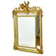 Gold Mirror XL Crown Napoleon III Style France 127x86cm