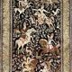 Ghoum silk carpet 104x162cm