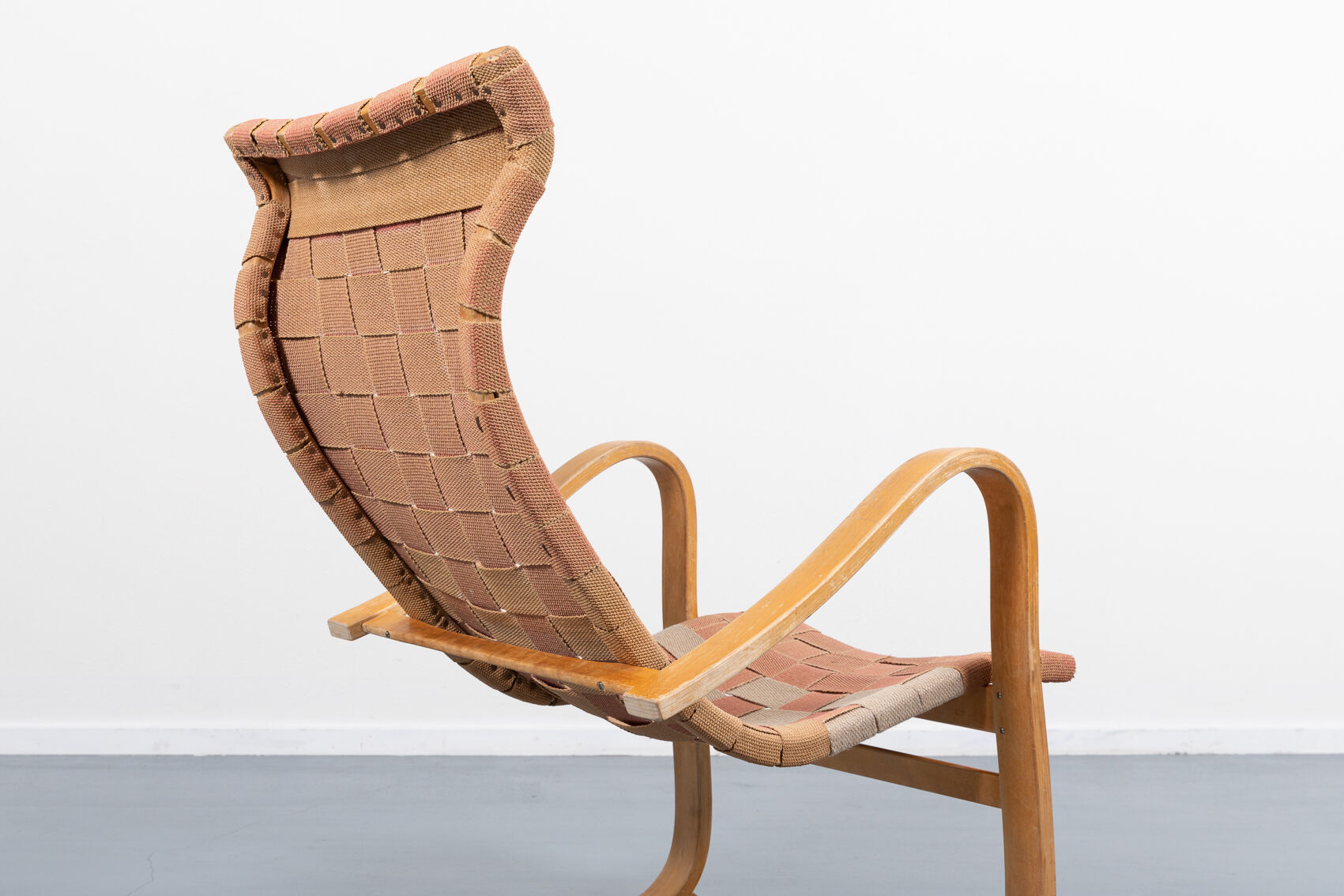 Deck chair 'Patronen' by Gustav Axel Berg 1940s Sweden