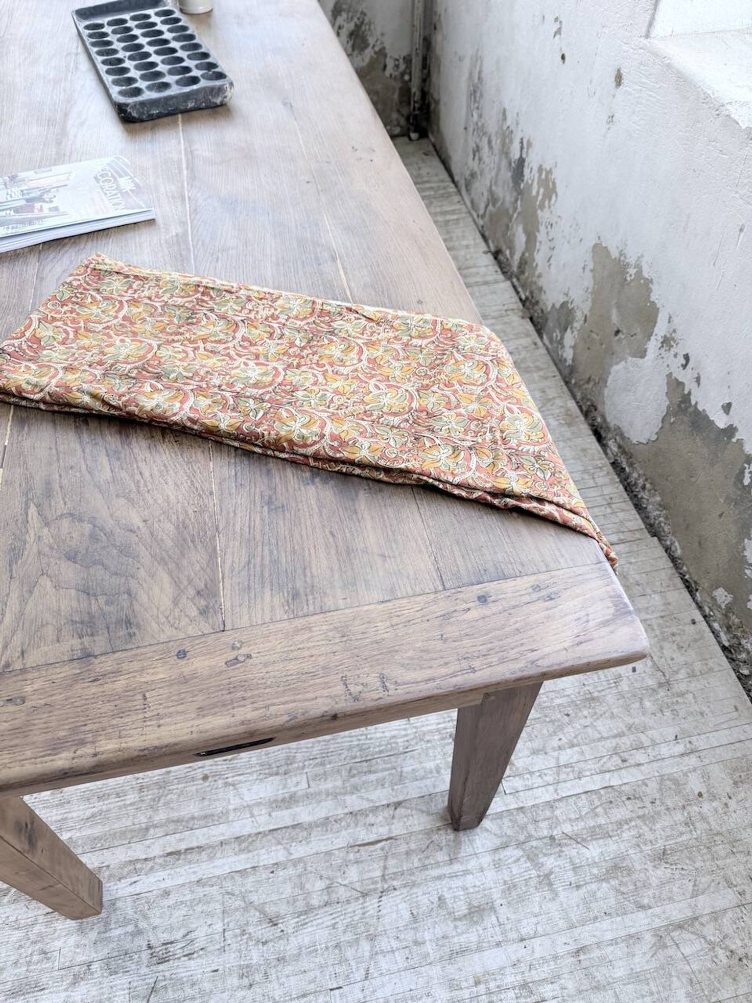 XL oak farmhouse table 1950 235cm