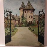 Oil painting on canvas