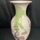 China, large old polychrome porcelain vase, late 19th century
