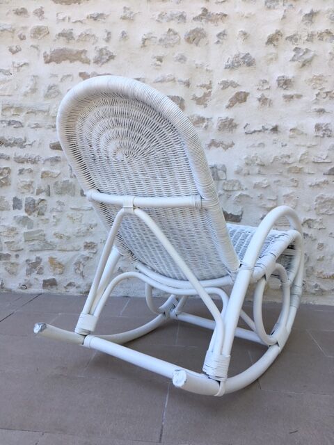 Rocking Chair Blanc