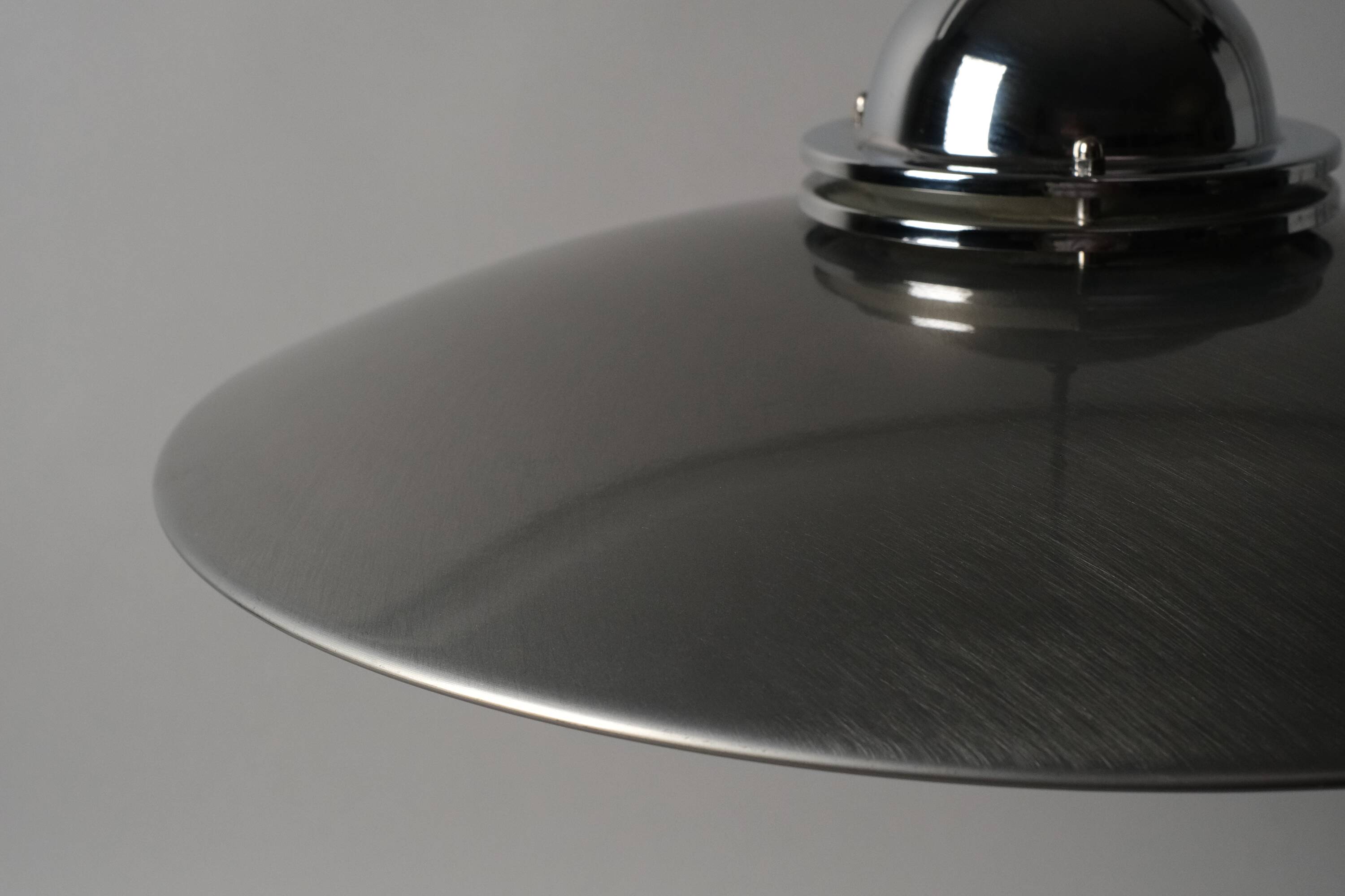 Belid T1390 Pendant Lamp by Jan Eskil Eskilsson, UFO Saucer, 1980s Swedish Modern Lighting.