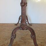 Bistro table 1900 oak tray