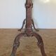 Bistro table 1900 oak tray