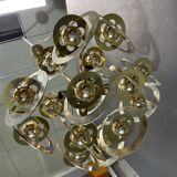 Vintage chandelier 70s planet