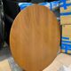Table à manger en aluminium et bois Italie, 70